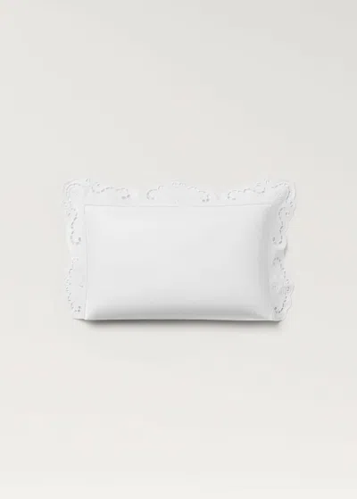 Mango Home Taie Doreiller Blanc - Home - 30x50cm -