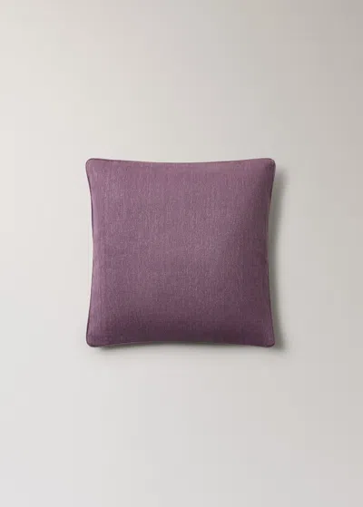 Mango Home Housse Coussin Liseré 45x45 Cm Rouge Foncé - Home - 45x45cm -