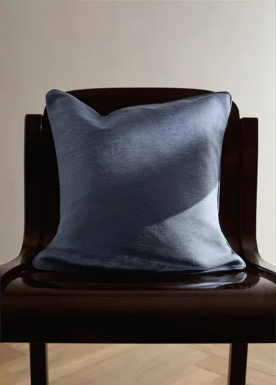 Mango Home Piping Cushion Cover 45x45cm Ink Blue