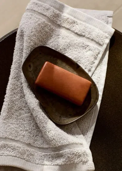 Mango Home Soap Holder In Light/pastel Brown