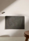 Mango Home Cotton Bath Mat Charcoal In Gray