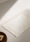 Mango Home Cotton Bath Mat Ecru In White