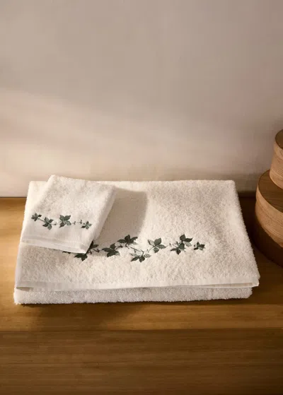 Mango Home Towel Off White