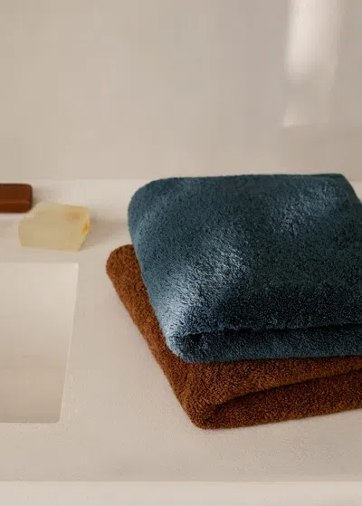 Mango Home Towel Blue