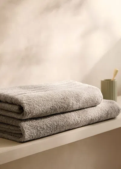 Mango Home Cotton Bath Towel Beige