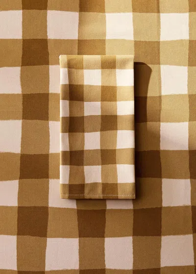 Mango Home Cotton Linen Napkin 45x45cm Medium Pink