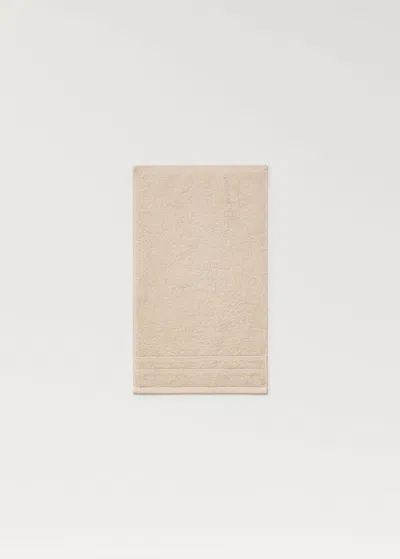 Mango Home Cotton Terry Face Towel Peach