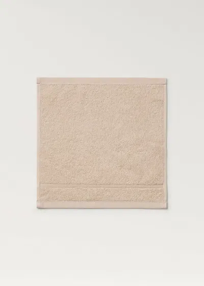 Mango Home Terry Cotton Towel Peach