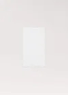 Mango Home Terry Cotton Face Towel White