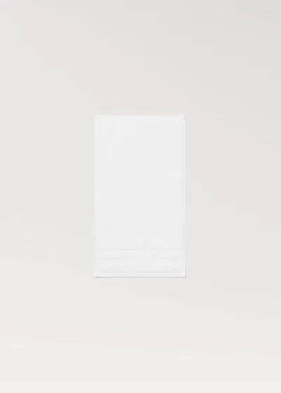 Mango Home Terry Cotton Face Towel White