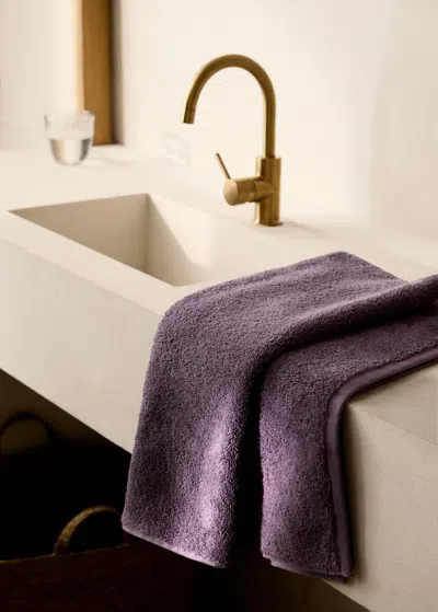 Mango Home Towel Plum
