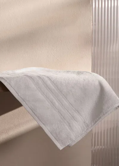 Mango Home Terry Cotton Towel White