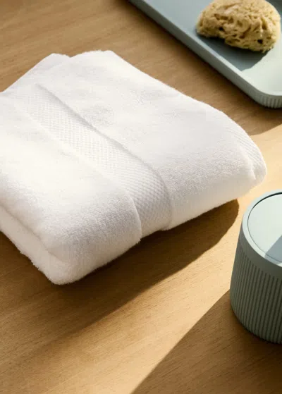 Mango Home Extra-soft Cotton Hand Towel White