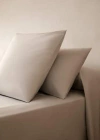 Mango Home Taie D'oreiller Percale De Coton 60x60 Cm Gris Clair/pastel - Home - 60x60cm -