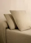 Mango Home Percale Cotton Waffle Pillowcase 60x60 Cm Sand