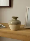 Mango Home Small Stoneware Vase Grey