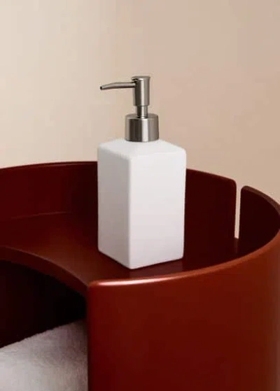 Mango Home Soap Dispenser White