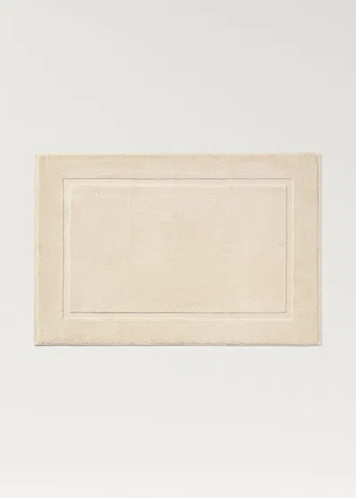 Mango Home Soft Cotton Bath Mat Sand