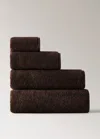 Mango Home Soft Cotton Shower Towel Chocolate