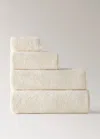 Mango Home Soft Cotton Shower Towel Vanilla