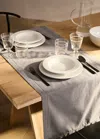 Mango Home Table-runner Medium Grey