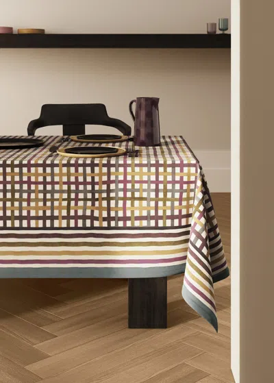 Mango Home Tablecloth Plum