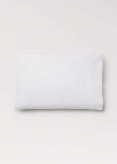 Mango Home Double-embroidered Pillowcase 50x75cm Medium Brown