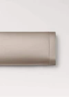 Mango Home 600-thread Count Satin Cotton Pillowcase 45x110 Cm Light/pastel Grey