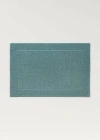 Mango Home Bath Mat Frame Design Blue