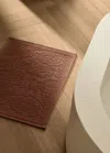 Mango Home Floral Jacquard Bath Mat Russet