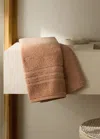 Mango Home Serviette Toilette Coton Bouclette Saumon - Home - 50x90cm -