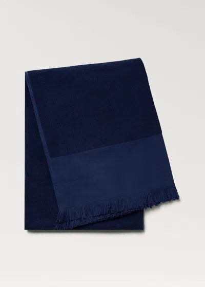 Mango Home Towel Navy
