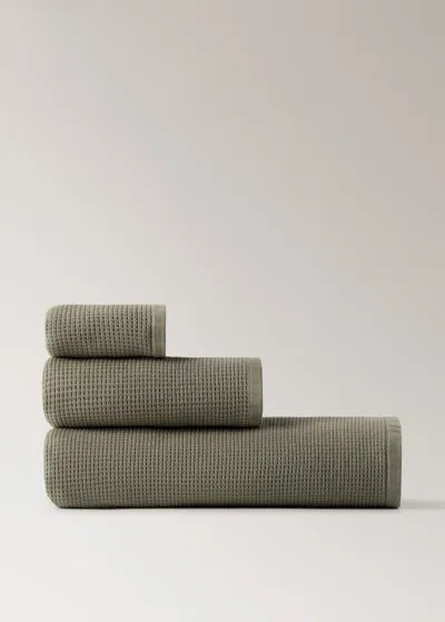 Mango Home Towel Olive Green