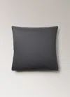 Mango Home Two 600-thread Count Cotton Satin Pillowcases 60x60 Cm Dark Grey