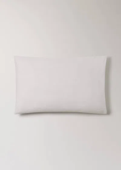 Mango Home Two Cotton Percale Pillowcases 50x75cm Ecru