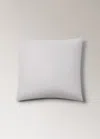 Mango Home Two Cotton Percale Pillowcases 60x60cm Grey