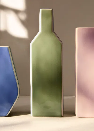 Mango Home Vase Vert - Home - Taille Unique -