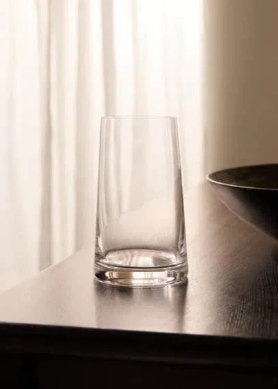 Mango Home Vase Ice Grey In Transparent