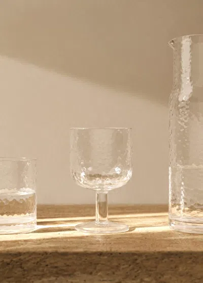 Mango Home Stem Glass Off White