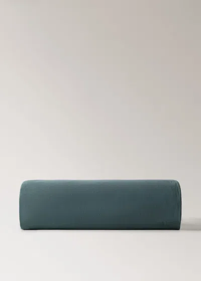 Mango Home Washed-cotton Duvet Cover Superking Bed Ink Blue