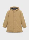 Mango Anorak Marron Moyen - Enfants - 9 -  Kids In Brown