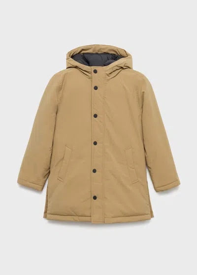 Mango Anorak Marron Moyen - Enfants - 9 -  Kids In Brown