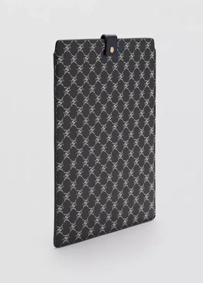 Mango Housse Ordinateur Portable Imprimé Logo In Blue