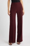 Mango Iguana Straight Leg Pants In Brown