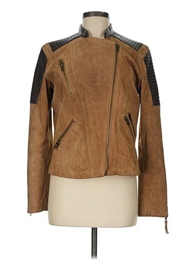 Pre-owned Mango Jacket In Brown