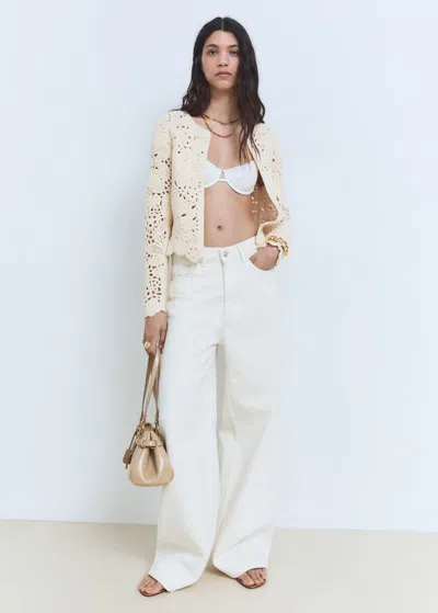 Mango Jacket Ecru