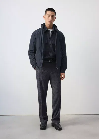 Mango Jacket Gyo In Blue