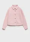 Mango Blouson Rose - Enfants - 13-14 Ans -  Kids In Rose
