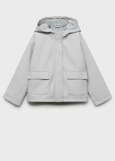 Mango Kids' Jacket Sky Blue
