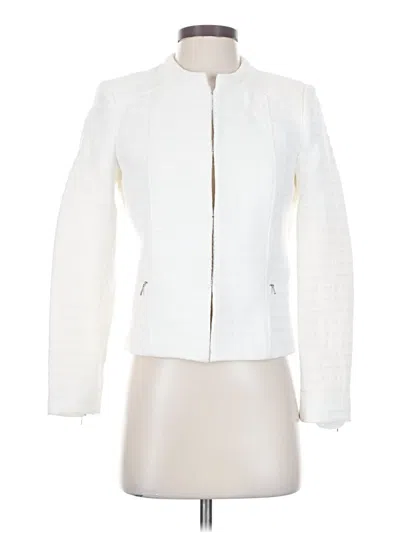 Pre-owned Mango Jacket In White